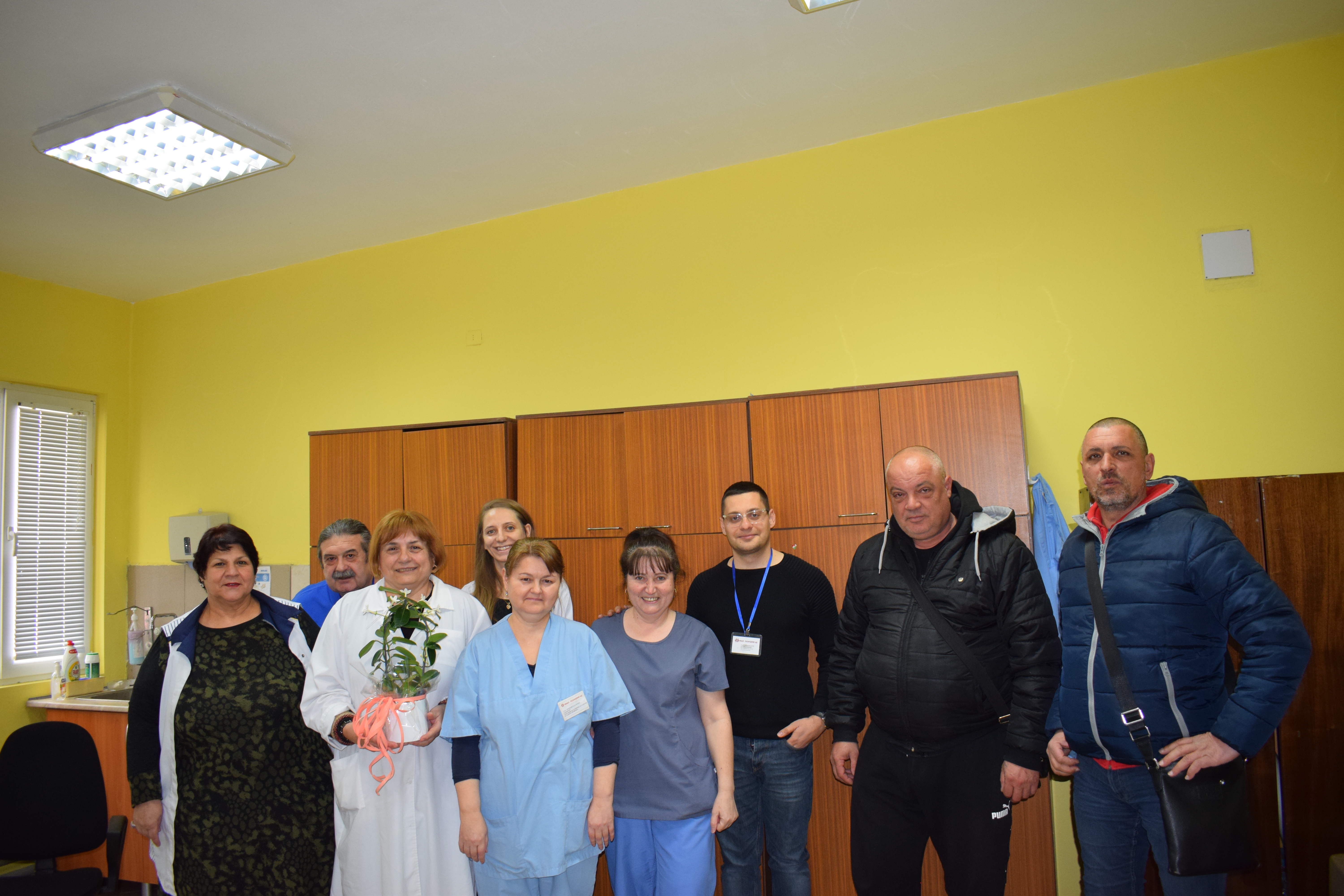 пенсиониране на старшата на Патоанатомия