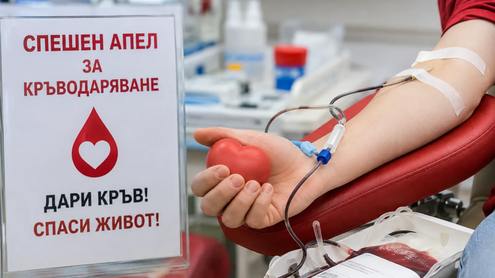 апел за кръводаряване